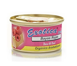 Ароматизатор ж/б Exotica Красные ягоды Exotica Scent Counter Display Red Berries - фото 10526