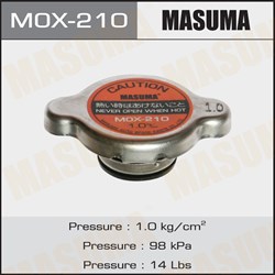 Крышка радиатора MASUMA (R183) 1.0 kg/cm2 MOX-210 - фото 10544