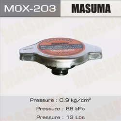 Крышка радиатора 0.9 kg/cm2 Masuma MOX-203 (R125) - фото 10566