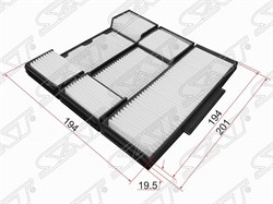 Фильтр салонный TOYOTA COROLLA #E11# 95-00 SAT ST-88508-12020 - фото 12026
