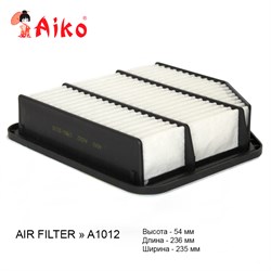 Фильтр воздушный TOYOTA Mark X, LEXUS GS350, IS250 (2005-) Aiko A1012 - фото 12417