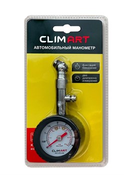 Манометр механический CLIM ART металлический, стрелочный clim art - фото 12511