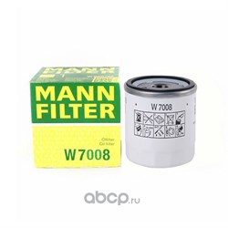 Фильтр масляный MANN W7008 VOLVO C30/V40/FORD FIESTA/FOCUS/MONDEO/GALAXY/MAZDA 2 03- W7008 - фото 12807