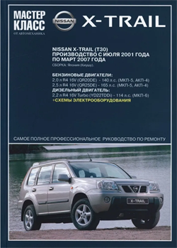 Книга NISSAN X-Trail T30 2001 - 2007 руководство по ремонту и эксплуатации  (Мастер Класс) 30585 - фото 12889