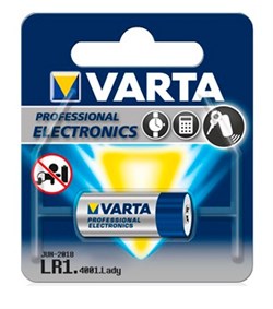 Батарейка щелочная VARTA LR1 Professional Electronics 1.5В бл/1 (04001 101 401) (уценка, истек срок годности в 11. 2024 г. ) 4001.101.401 - фото 13865