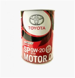 Моторное масло синтетическое TOYOTA Motor Oil SNCF 0W-20 1л 08880-12206 (немного повреждена упаковка) TOYOTA 08880-12206 - фото 14222