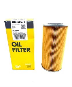Фильтр масляный двигателя КАМАЗ 4000 серия с 1990 г., 5000 серия 1976-, FILTRON OM500/1 OM500/1 - фото 14377