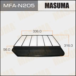 Воздушный фильтр "Masuma" MFA-N205 NISSAN/ PATROL, INFINITI QX56 2010- 16546-1LA0A,16546-1LK0E Masuma - фото 9371