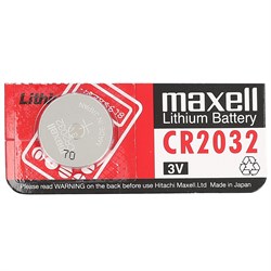 Батарейка CR2032 MAXELL CR2032-1 - фото 9738