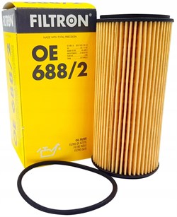 Фильтр масляный FILTRON OE688/2 (HU6002Z) AUDI A3,4,Q5,SCODA OctIII, VW Golf VII - фото 9902