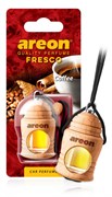 Ароматизатор подвесной Coffee/Кофе AREON Fresco деревянная бутылочка