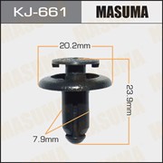 Клипса Masuma KJ-661