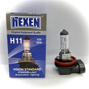Лампа галогенная HEXEN H11 12V 55W PGJ19-2 1 шт стандартный свет