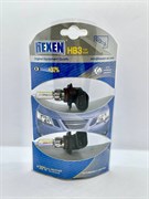 Лампа галогенная комплект HEXEN HB3 12V 65 All weather +30% (BL2) с улучшенным золотистым светом
