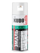 Краска KUDO белая глянцевая 520 мл аэрозоль