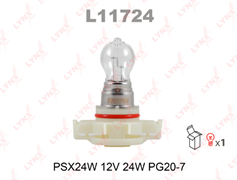Лампа PSX24W 12V 24W PG20/7 LYNXauto L11724