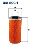 Фильтр масляный двигателя КамАЗ-5297 FILTRON OM500/1 OM500/1