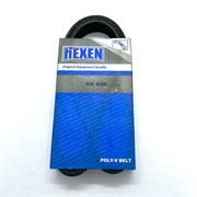 Ремень поликлиновый 6PK800 Peugeot 307 1.4/1.6 HDi 02>/Boxer 2.5TD/TDi 94-98 ; FORD FOCUS II (04-) 1.6 TDCI (A/C-) HEXEN 6PK800