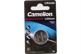 Батарейка Camelion CR2450 3V 1шт.