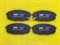 Колодки дисковые передние HEXEN DBS3252  Hyundai i30 07>, KIA Ceed 07>/Carens 02> (NISSHINBO NP6023) - фото 11624